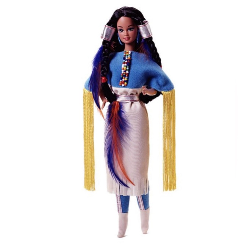Native American Barbie 2nd Edition Dolls of the World Collection, Vintage 1993 - Picture 2 of 10
